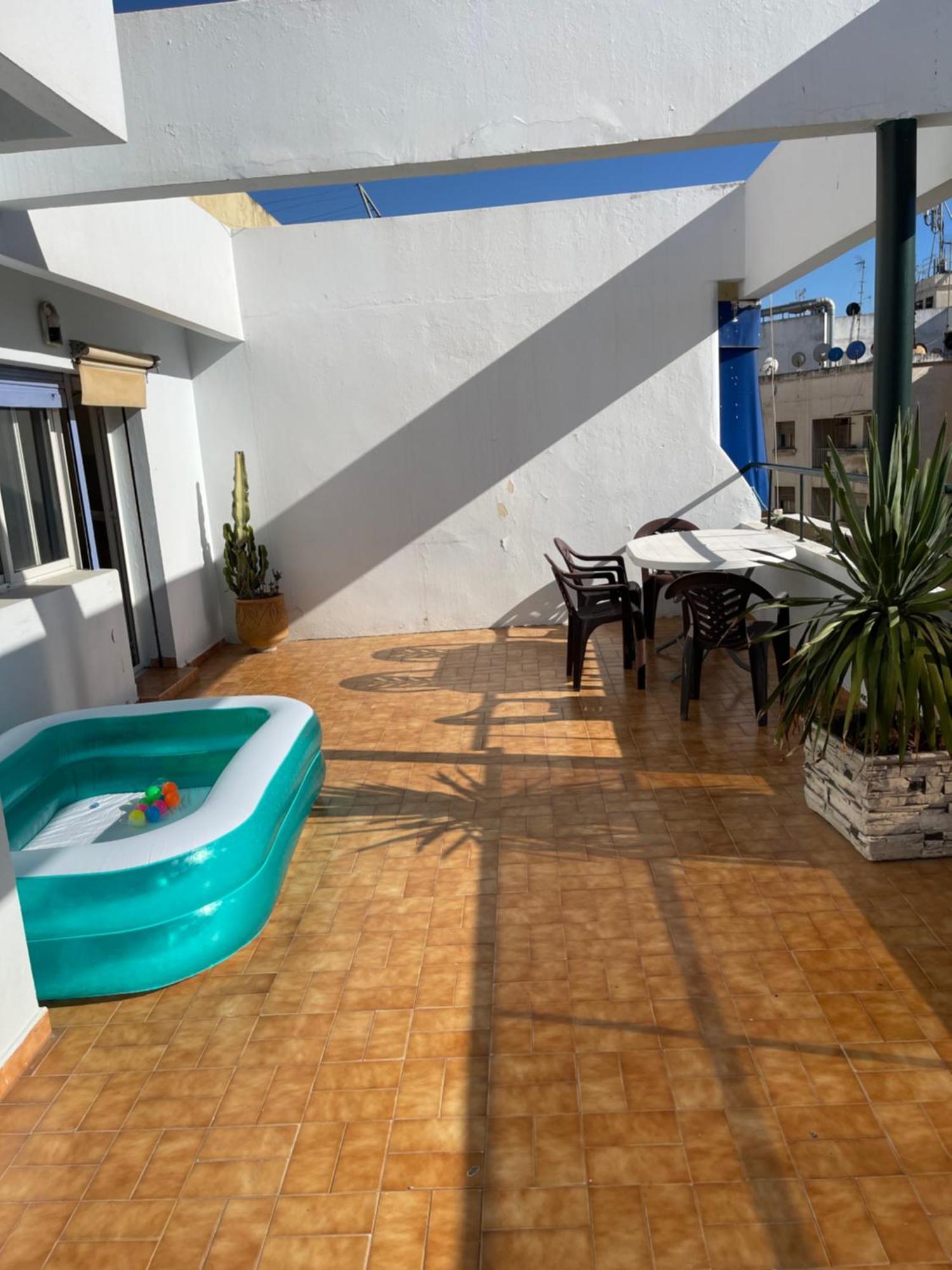 Appartement Centre-Ville Avec Piscine Pour Enfants Tanger Ngoại thất bức ảnh